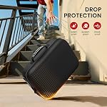 Lmcpa Storage Case for Nintendo Switch 2,Protective Hard Travel Carry Case for Switch 2 Camera,Console,Pro Controller and Other Switch 2 Accessories with 22 Game Cartridges and Shoulder Strap,Black