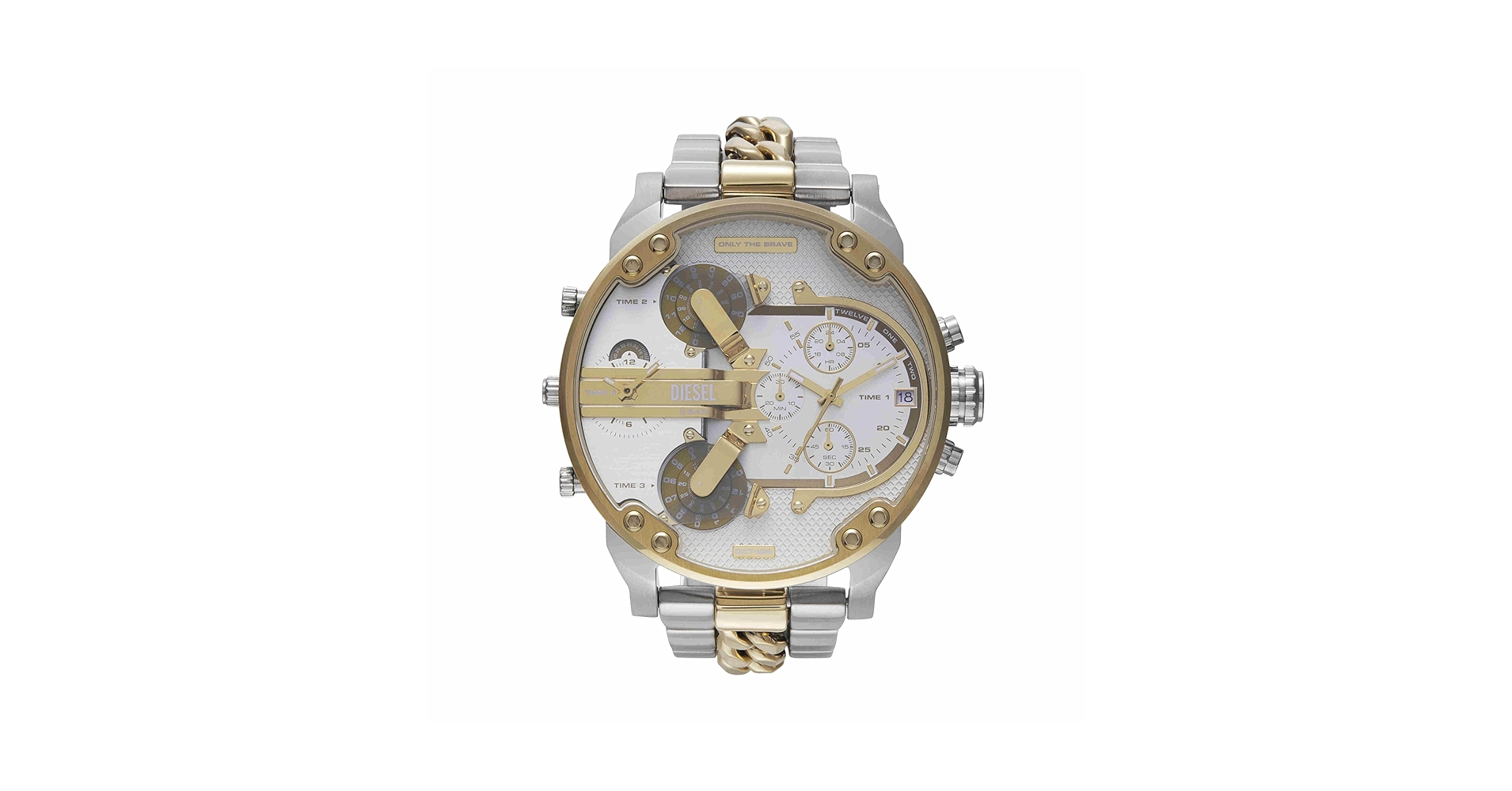 Amazon.com: Diesel Men's Mr. Daddy 2.0 Chronograph Two-Tone
