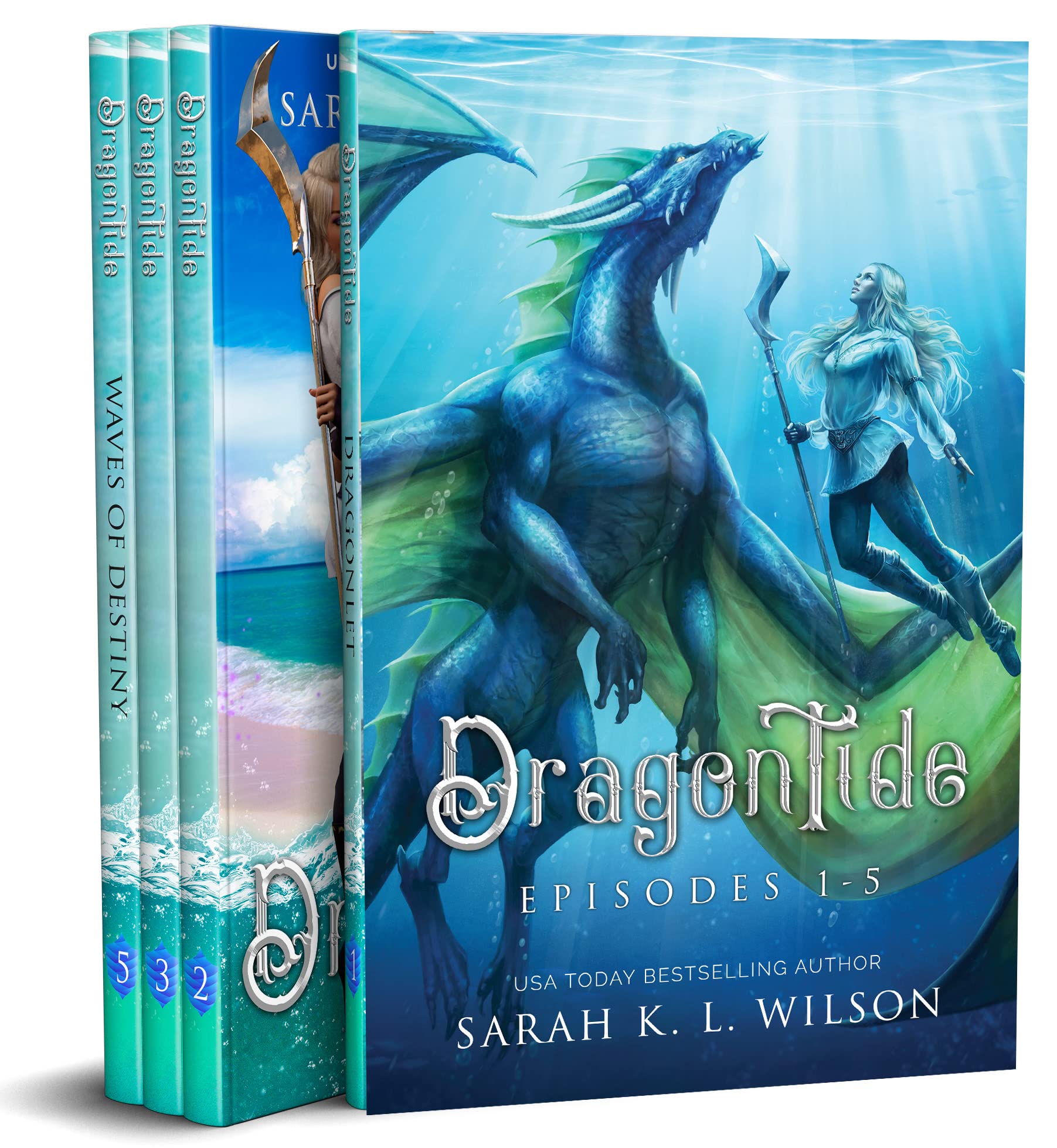 Dragon Tide: Episodes 1-5 (Dragon School World Omnibuses Book 8)