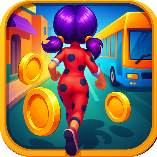 Lady Bug Subway Run – Princess Runner Adventure 3D