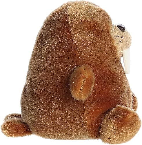 Miniatura 3 de Aurora Adorable Palm Pals Waldo Walrus - Juego de bolsillo - Diversión coleccionable - Marrón 5 pulgadas