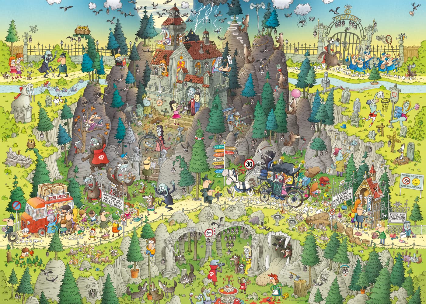 Transylvanian Habitat Puzzle 1000 Teile