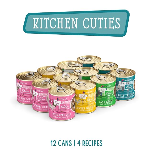 Foto 3 de 8 de Weruva Gatos en la cocina, paquete de variedad de cuties, comida húmeda para gatos