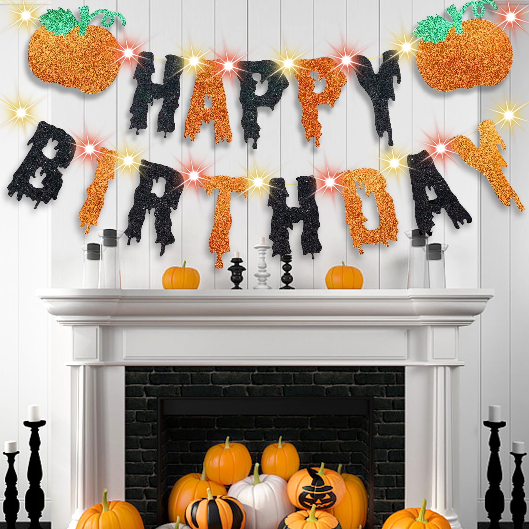Amazon.co.jp: ハロウィンハッピーバースデーバナー