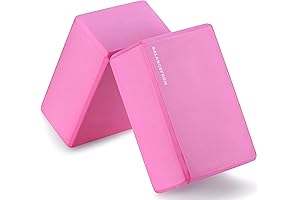 Signature Fitness Yoga Wheel and Blocks