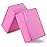 Fitvids Set of 2 High Density Yoga Blocks, 9x6x4 Each, Pair (Pink)