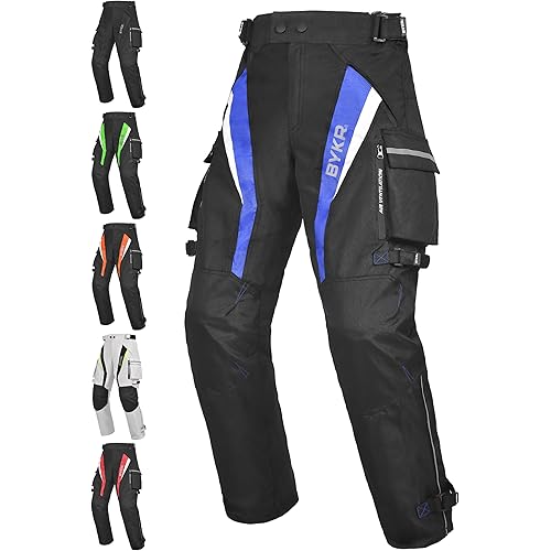 Motorcycle Pants for Men and Women Armored Cordura Overpants Enduro ATV Dual Sports Motocross Cargo Work Touring