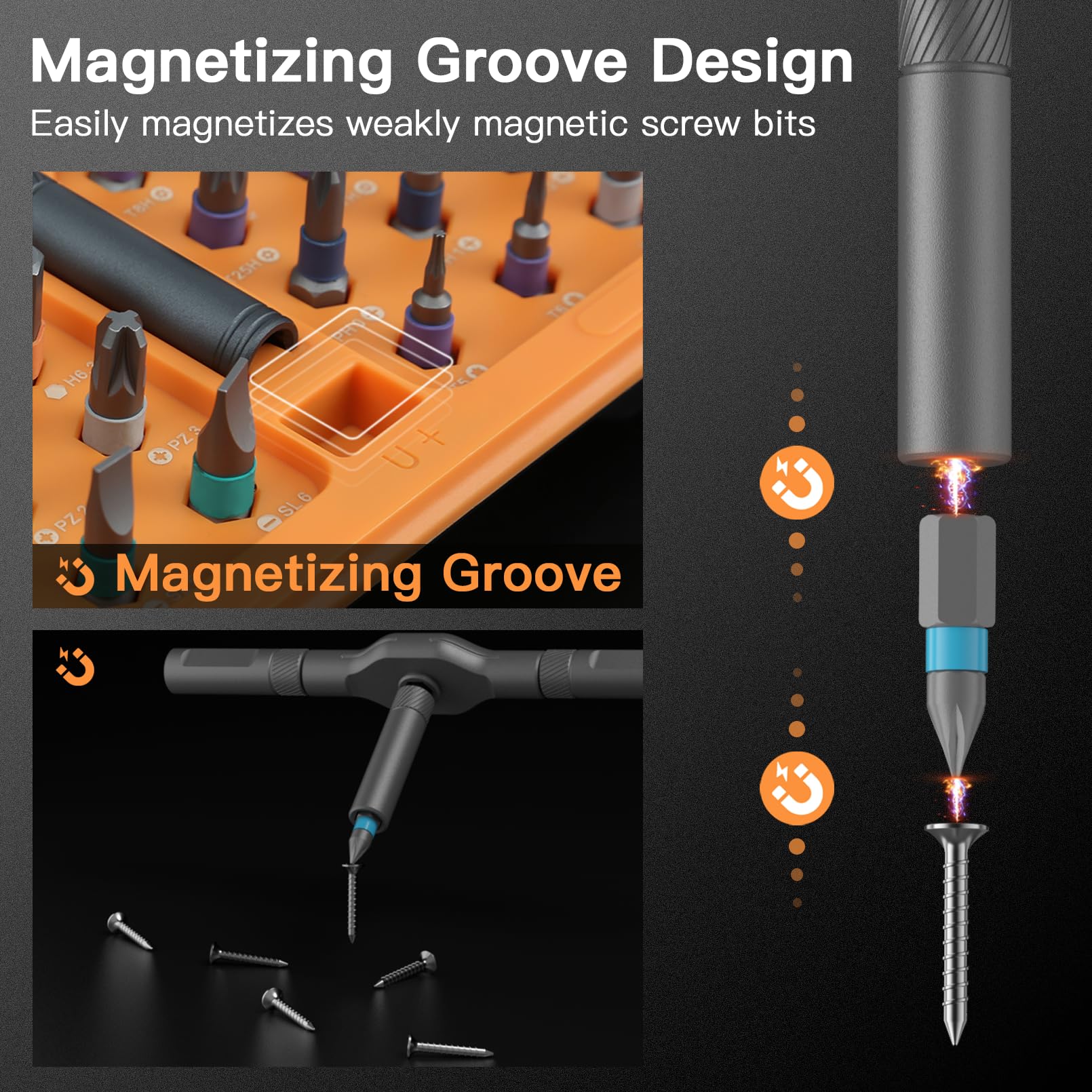 Set di cacciaviti magnetici 42 in 1