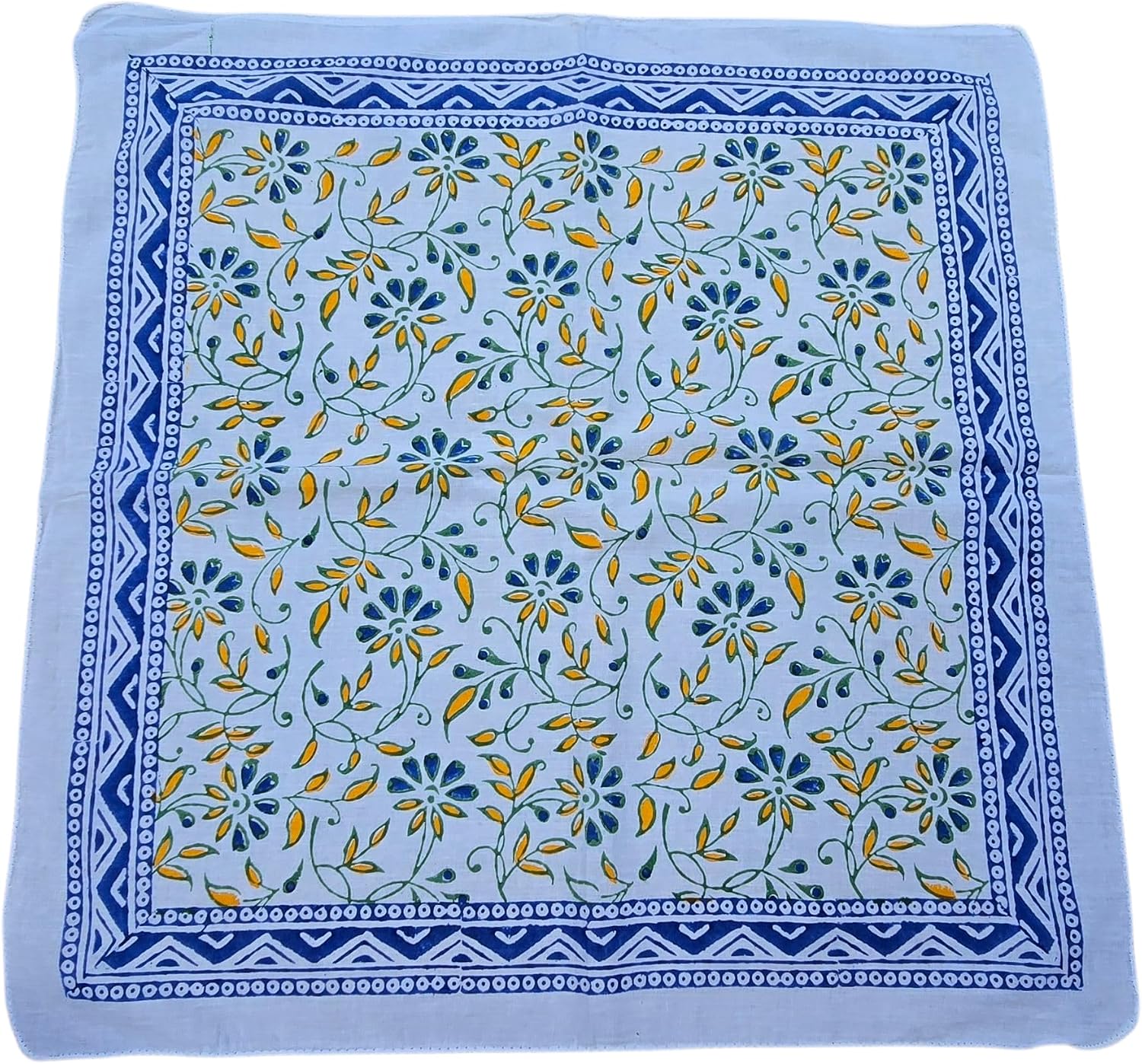 Cotton Bandana for Men and Women Multi-purpose Headband Hair Scarf Protective Coverage