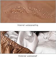 Vista 5 de Fundas de chimenea impermeables, funda protectora para calentador de fuego, fundas de chimenea de patio al aire libre, funda duradera para chimeneas