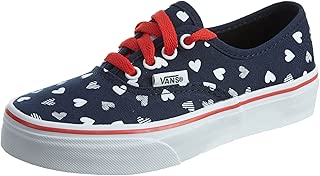 Kids Authentic (Hearts) Dress Blues/True White Skate Shoe 2.5 Kids US - coolthings.us