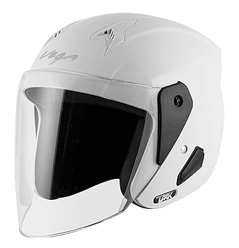 Vega Lark White Helmet-M