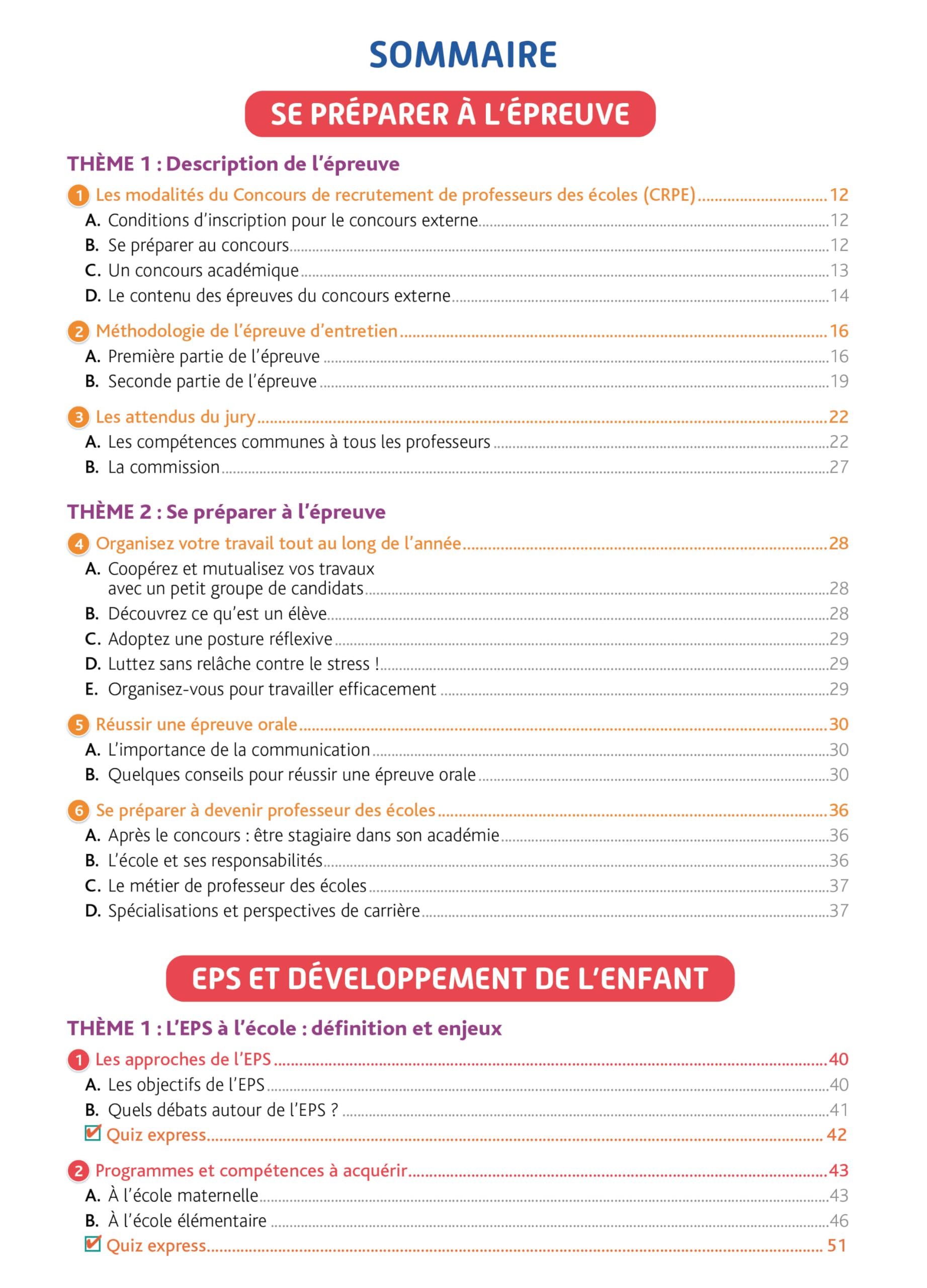 Objectif CRPE 2026-2027 - Épreuve orale d'entretien M2/L3
