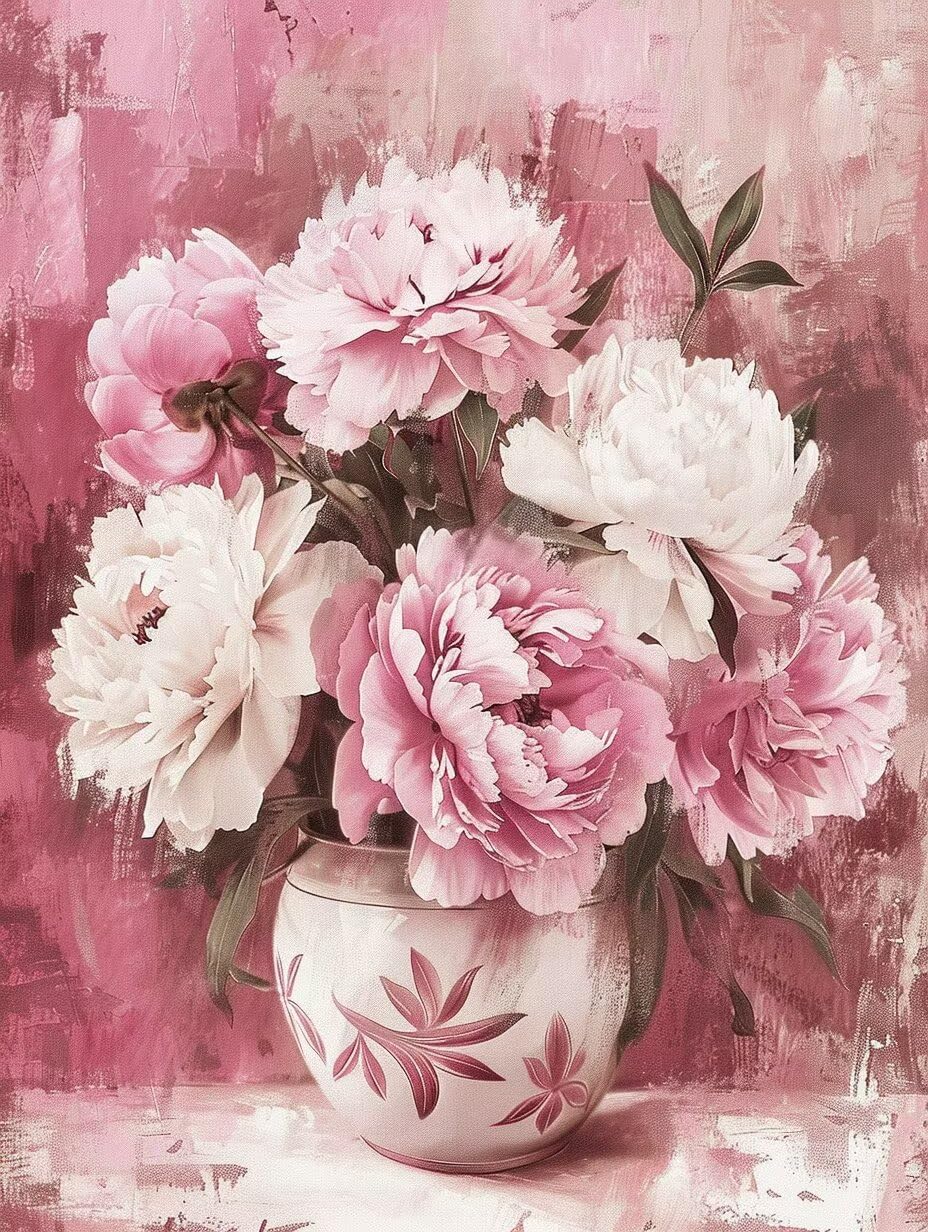 5D Diamond Painting 90x120cm, Vaso Diamond Painting Kit Completo, P-4809