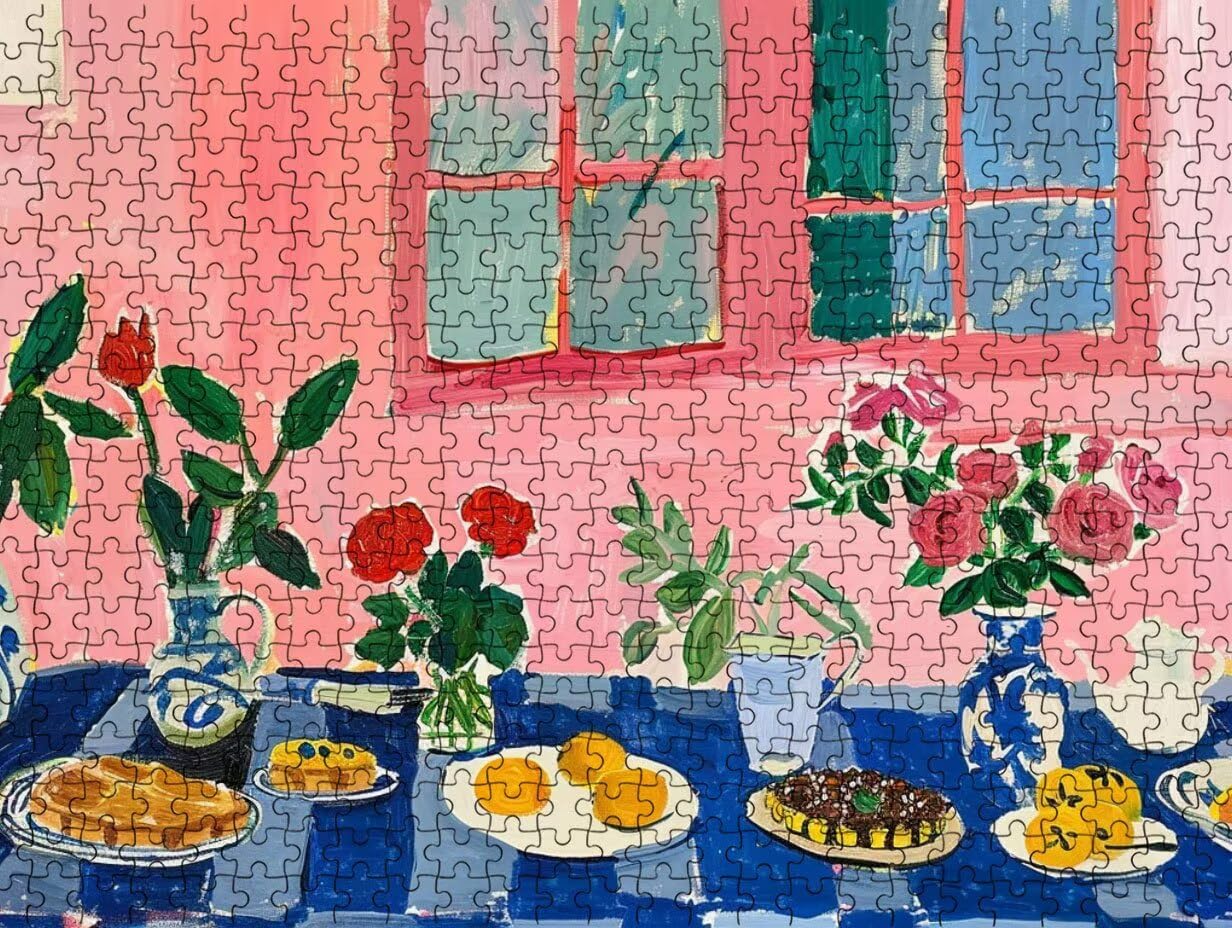 Puzzle de 5000 para Adultos, Comida para Flores, Clásicos YHPGL7-401