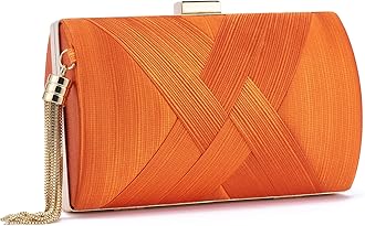 WEIMZC Women Clutch Bag Evening bag Fringed Evening Handbag,Lady Party Wedding Clutch Purse Chain Shoulder Cross Body Bag