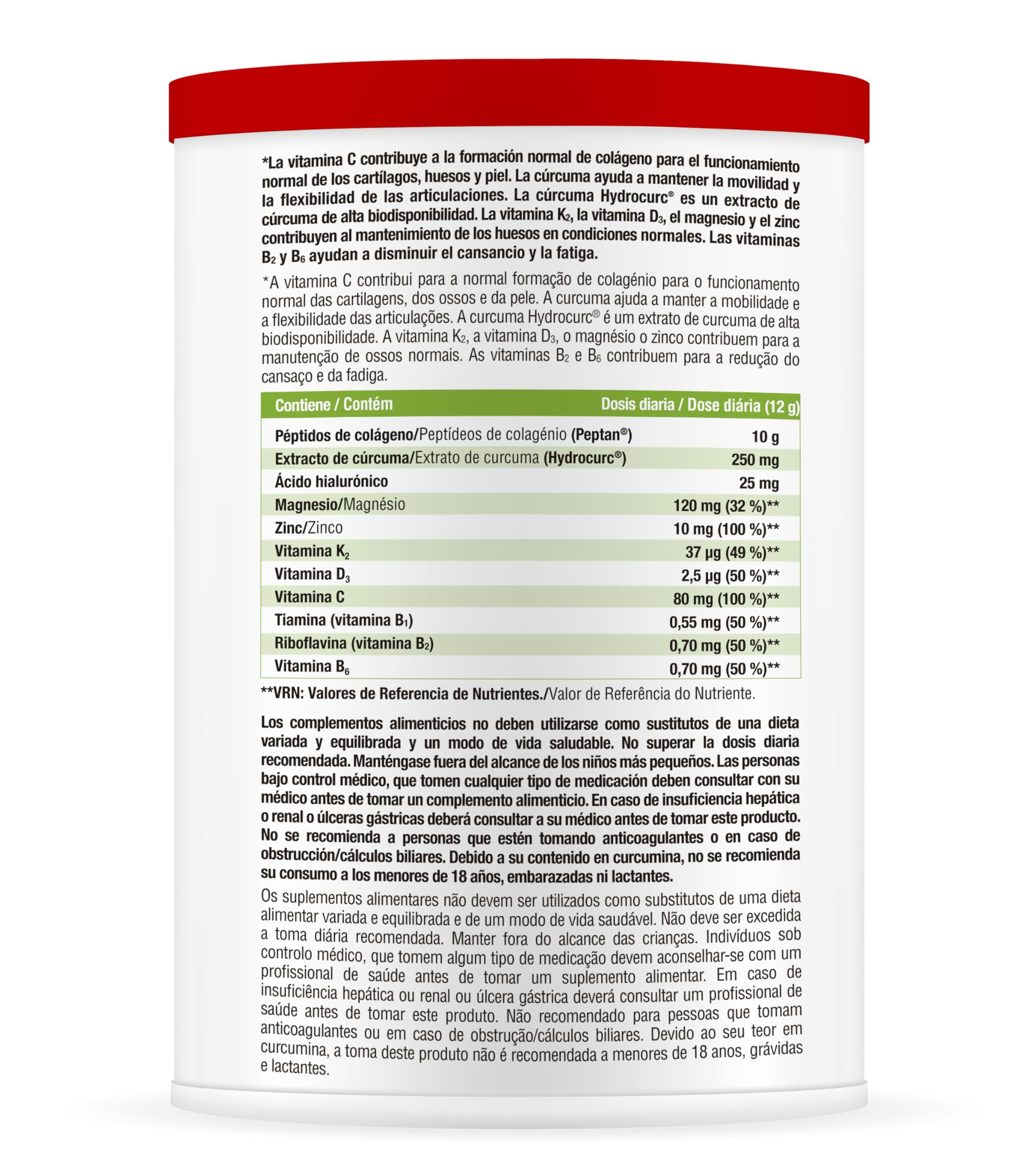 Vitanatur - Collagen Intensive Duplo, Complemento Alimenticio, 60 Dosis | Colágeno, Nutrición Articular, Movilidad, Flexibilidad, Uso Diario, Formato Duplo, Fácil de Tomar, 60 Dosis