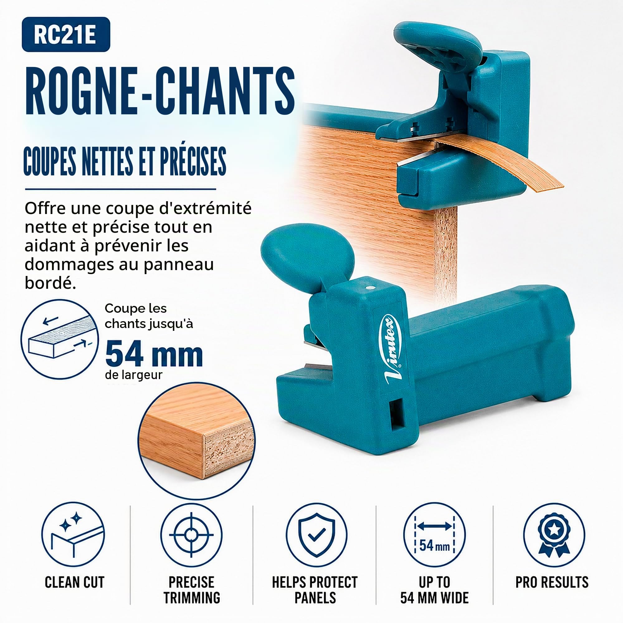 Virutex Set AU93 RC21E Profileur Vert
