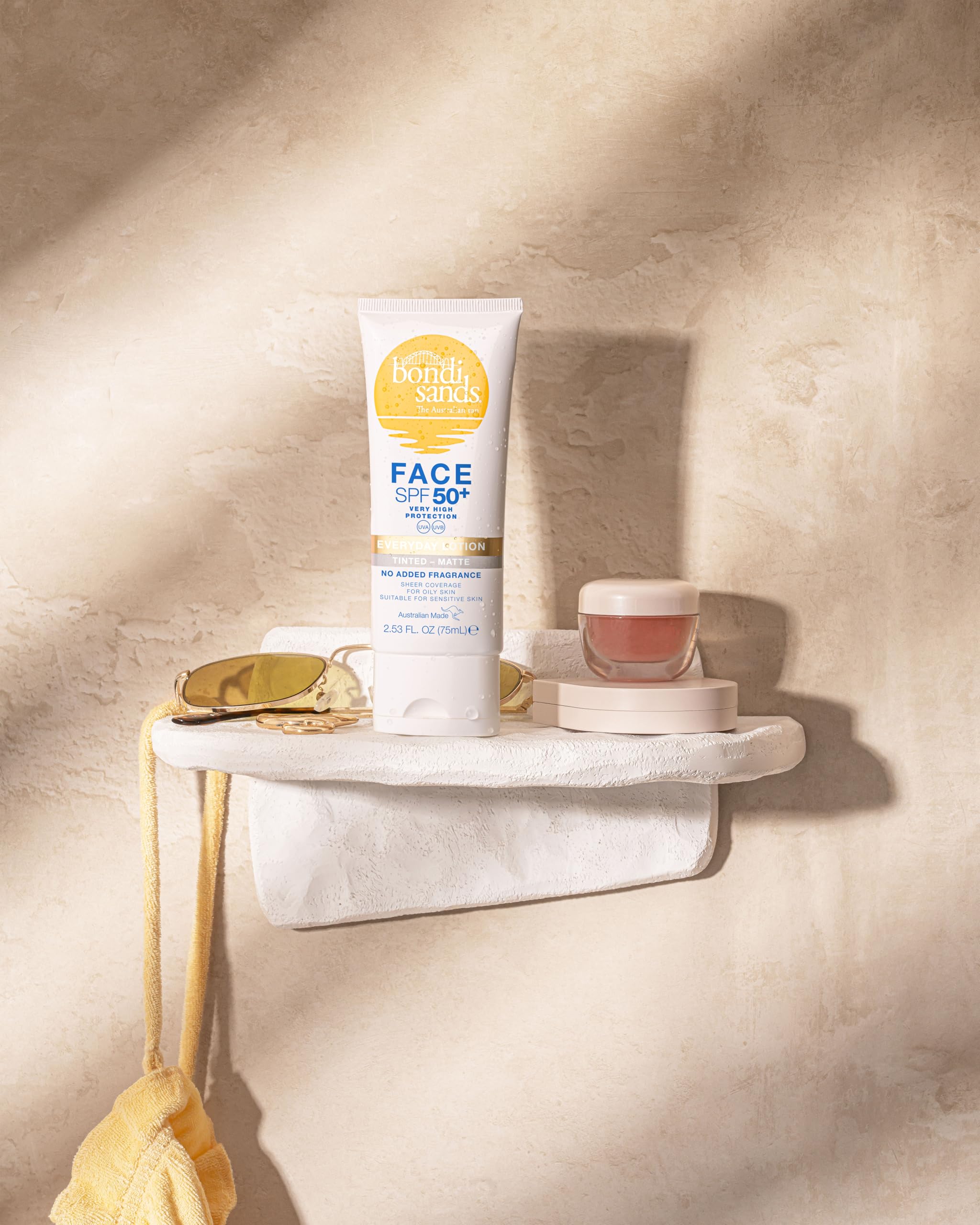 Bondi Sands SPF 50+ Fragrance Free - Matte Tinted Face Lotion 75mL, White, 75 ml (Pack of 1) - Image 3