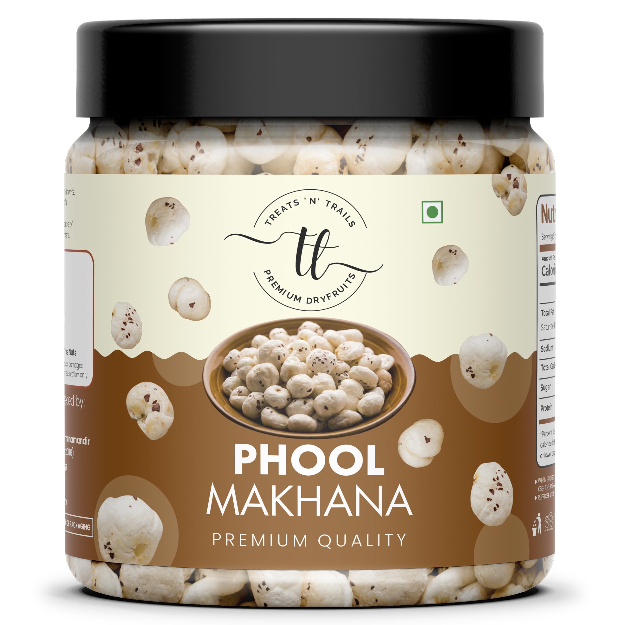 See full amazon price history chart for TREATS ‘N’ TRAILS Phool Makhana Fox Nuts (Big Size) Lotus Seeds (Pop/Gorgon Nut Puffed Kernels) Jar Pack (250 gram) TREATS ‘N’ TRAILS Phool Makhana Fox Nuts (Big Size) Lotus Seeds (Pop/Gorgon Nut Puffed Kernels) Jar Pack (250 gram) (B0CLHFDYMD) Amazon Price History, Amazon Price Tracker
