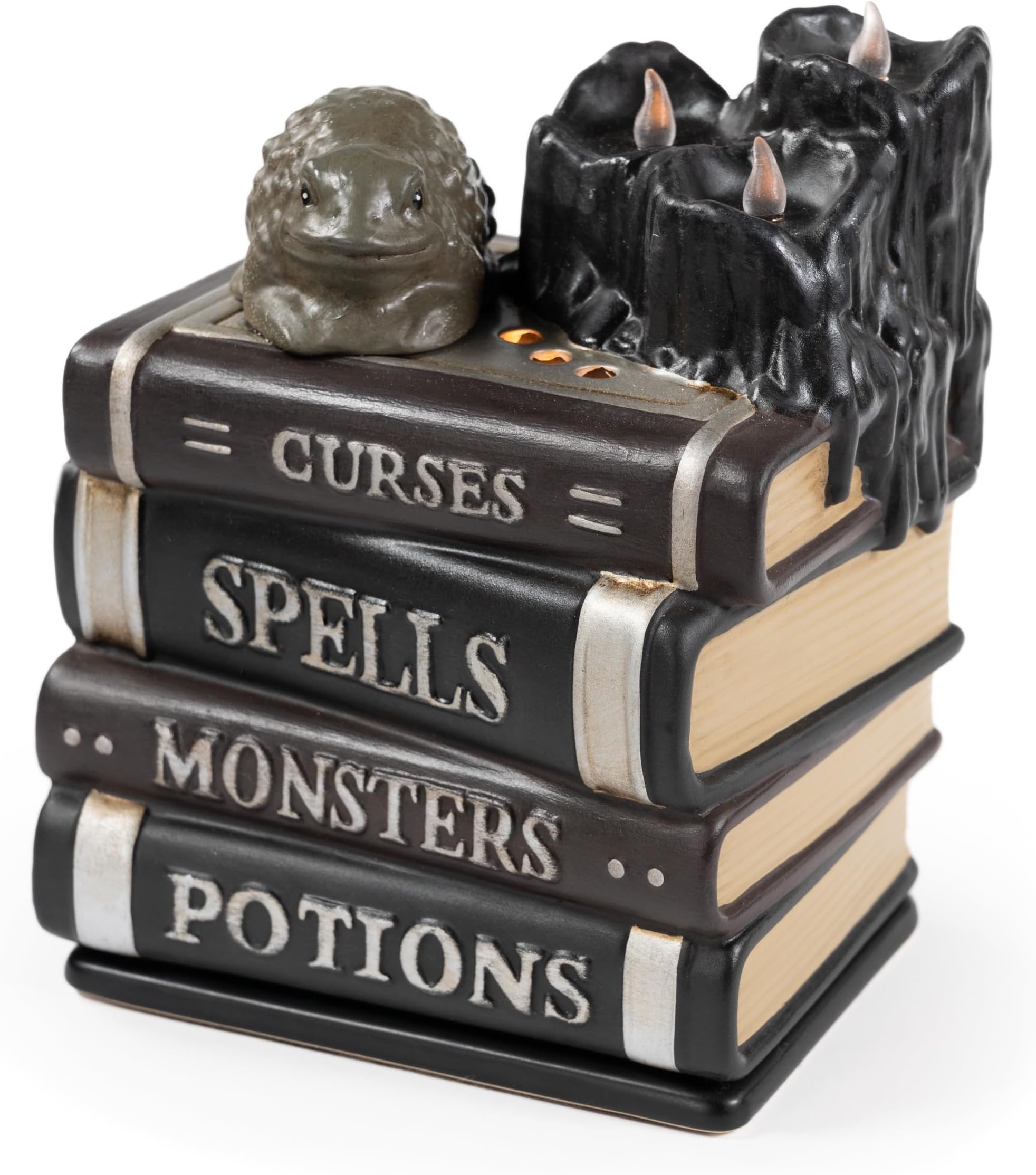 Scentsationals Halloween Collection - Scented Wax Warmer - Spooky Season Wax Cube Melter & Burner - Electric Autumn Fragrance Home Air Freshener Gift Book of Spells