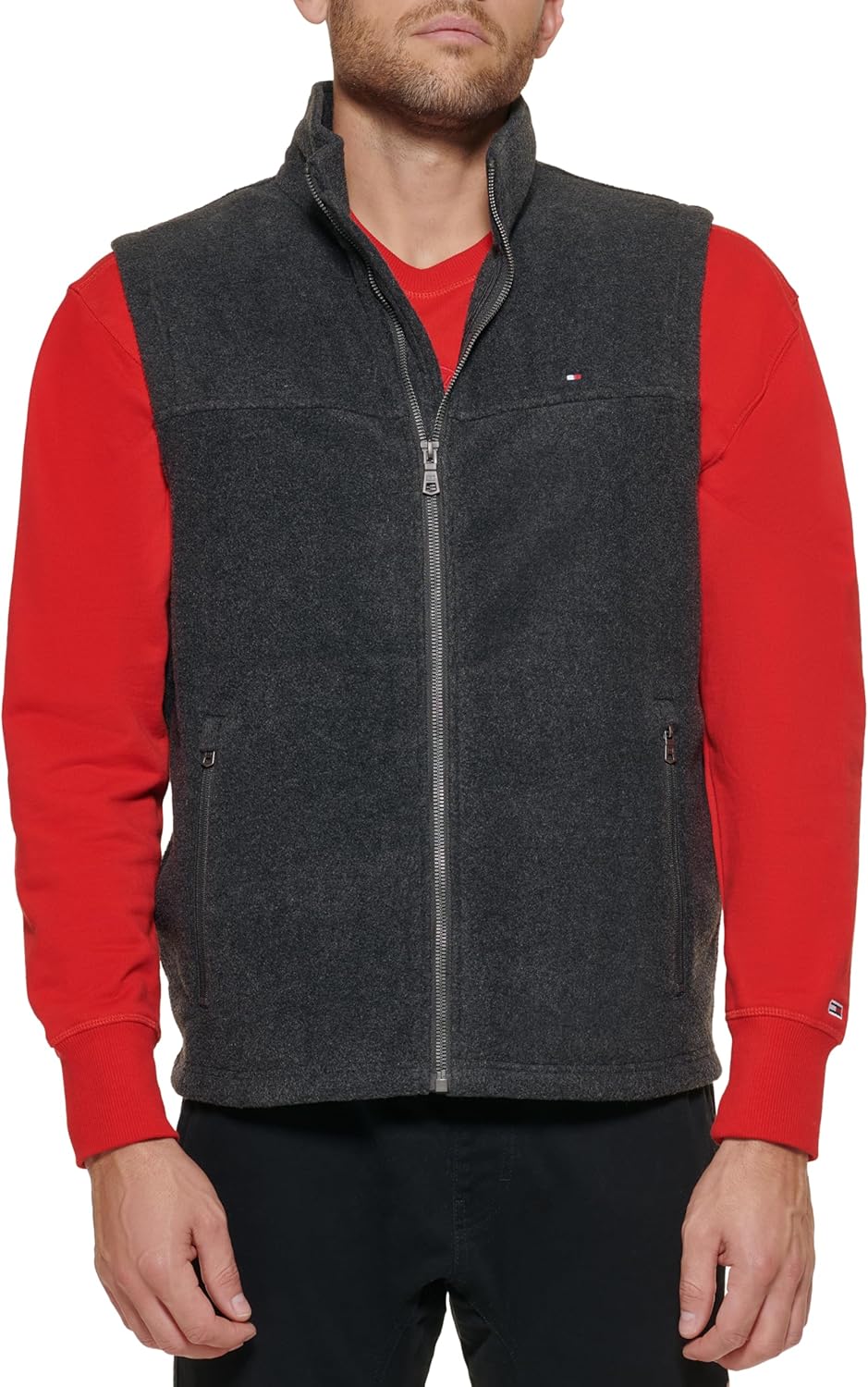 Tommy Hilfiger Men's Lightweight Polar Fleece Vest