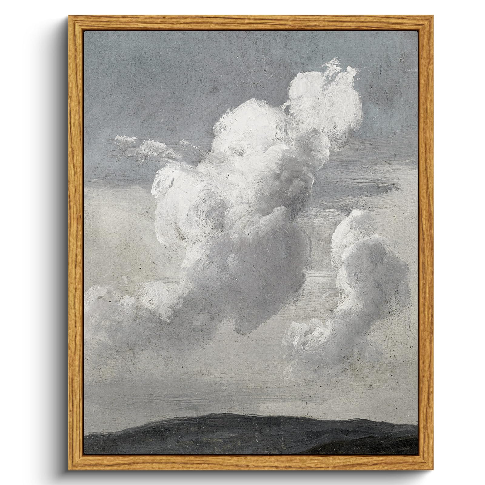 VIYYIEA Vintage Framed Black Dog Wall Art, Bedroom Living Room Minimalist Animal Art Decor, Antique Dog Canvas Print Paintings, Home Farmhouse Retro Still Life Decor, 12x16 Inch — view 66