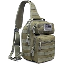 Sac Tactique élingue MOLLE – Sac Bandoulière Randonnée Airsoft – Nylon Neuf