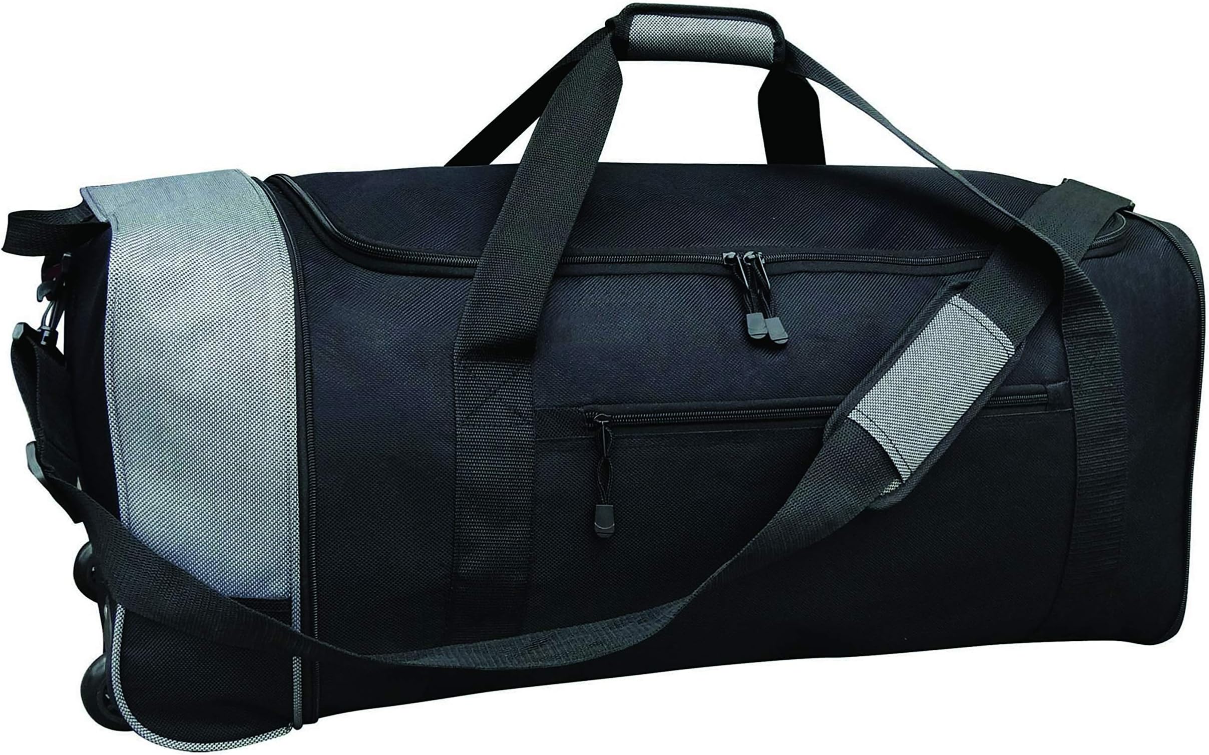 Rolling Duffle Bag with Wheels, 23 inch WaterResistant Wheeled Duffle