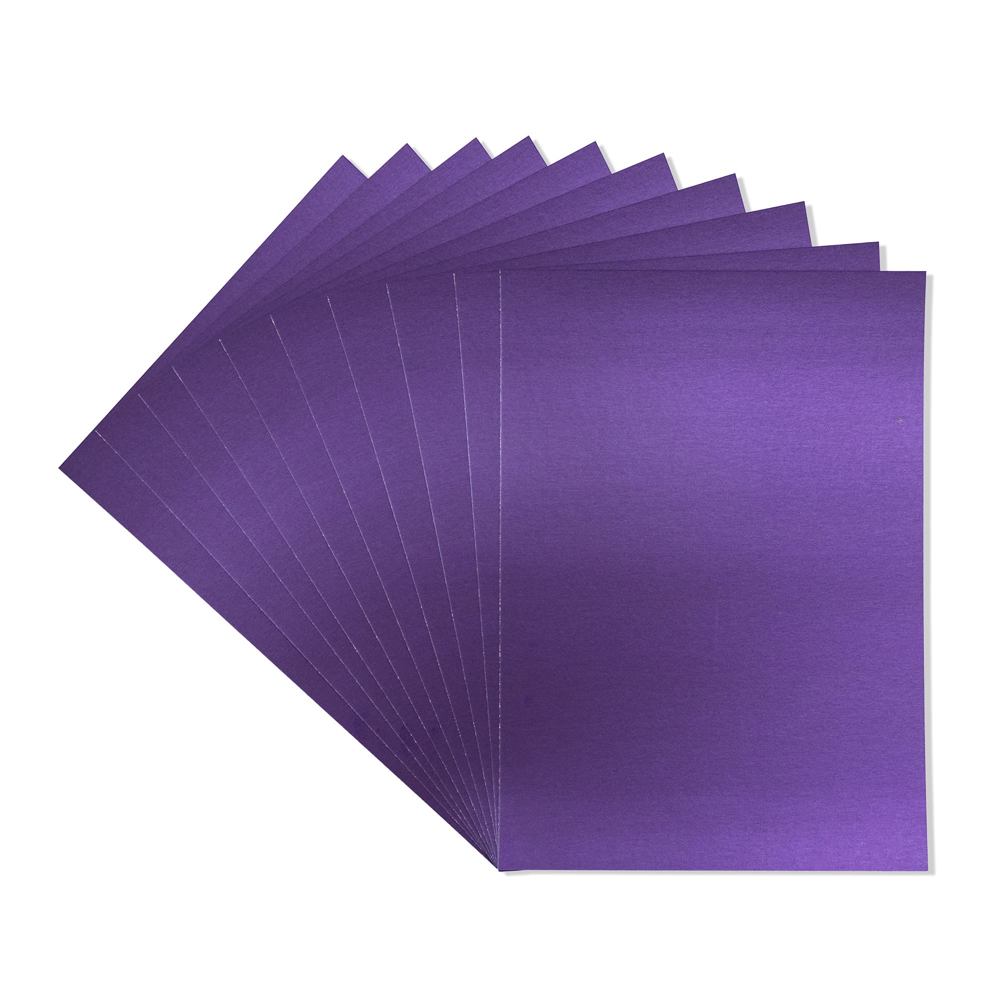 Crafter's CompanionCentura Pearl single colour 10 Sheet Pack-Deep Purple, A4