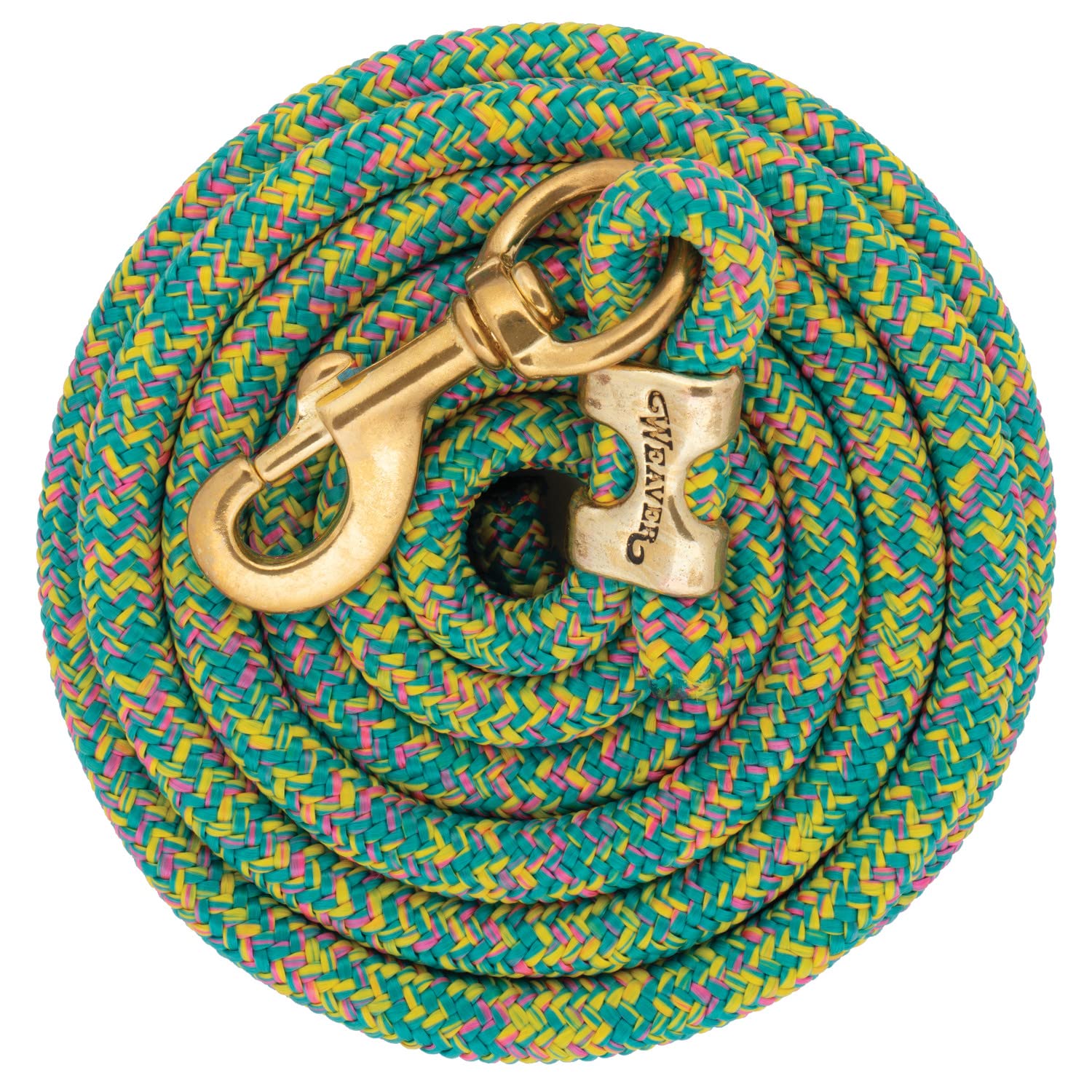 Weaver Leather Poly Lead Rope with Solid Brass 225 Snap