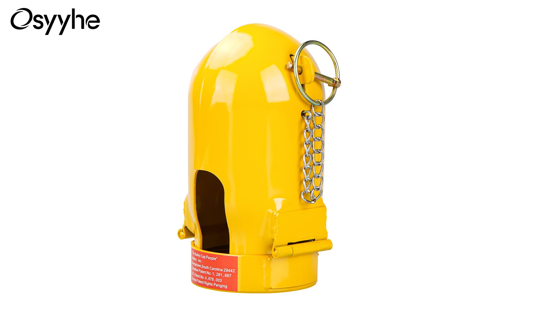 Image of Gas Cylinder Regulator Protector Safety Cap Fine Thread 3-1 /8 x 11| High pressure gas cylinder safety cap| Fall-Proof Design| Protect Argon /Nitrogen High-Pressure Gas Cylinder Valves and Regulators
