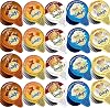 Paquete variado de cremas para café individuales – 150 unidades, 5 sabores: mitad y mitad, avellana, vainilla francesa, caramelo, original – Cremas no lácteas para café, té, oficina, hogar, bar y regalos 1