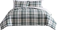 Vista 6 de Eddie Bauer - Twin Duvet Cover Set, Soft Cotton Reversible Bedding with Lightweight Feel, 2 Piece Bedding with Matching Pillowcase