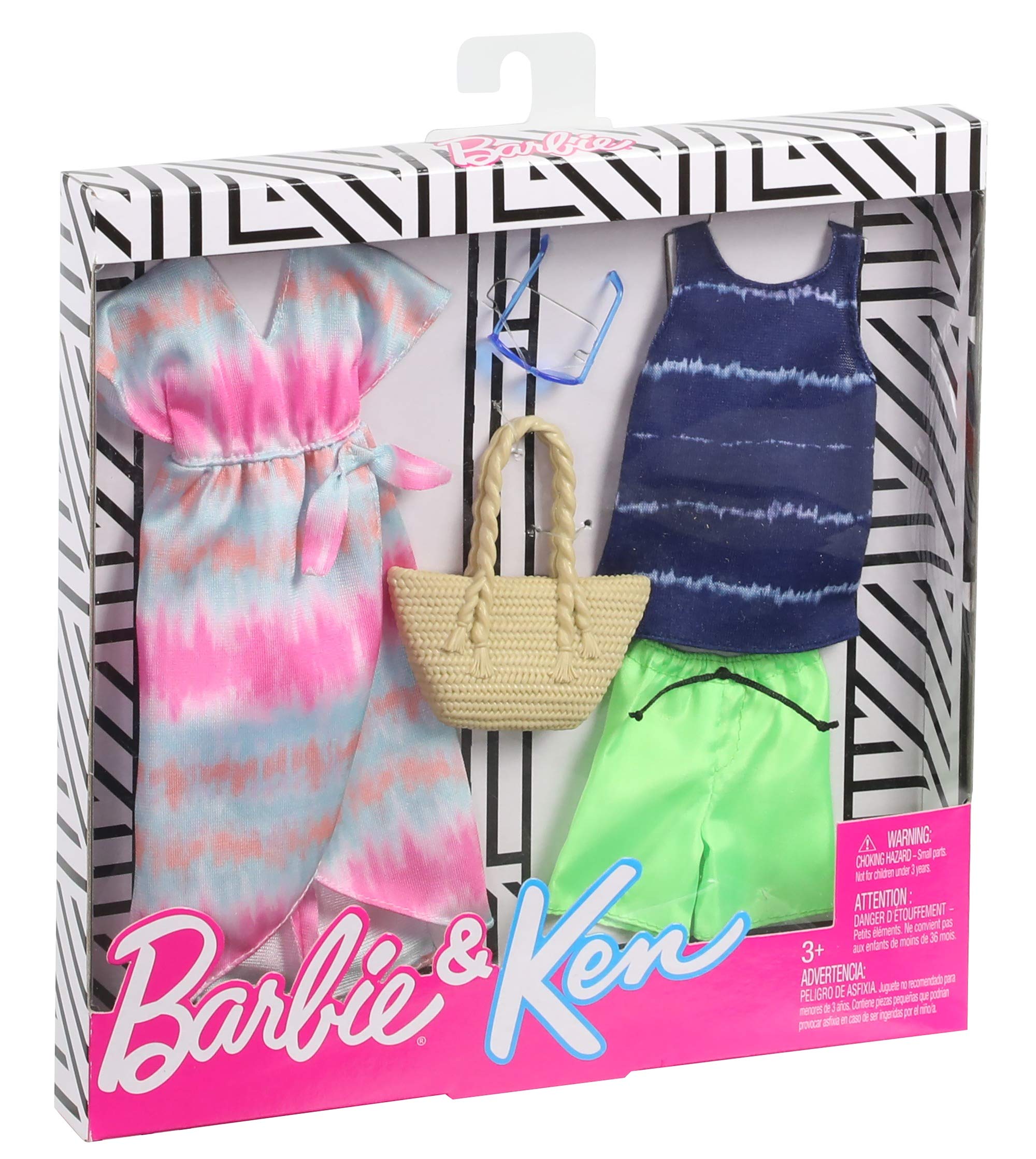 Set di vesti di moda in pelle nera completi per Ken Boy Doll Jacket
