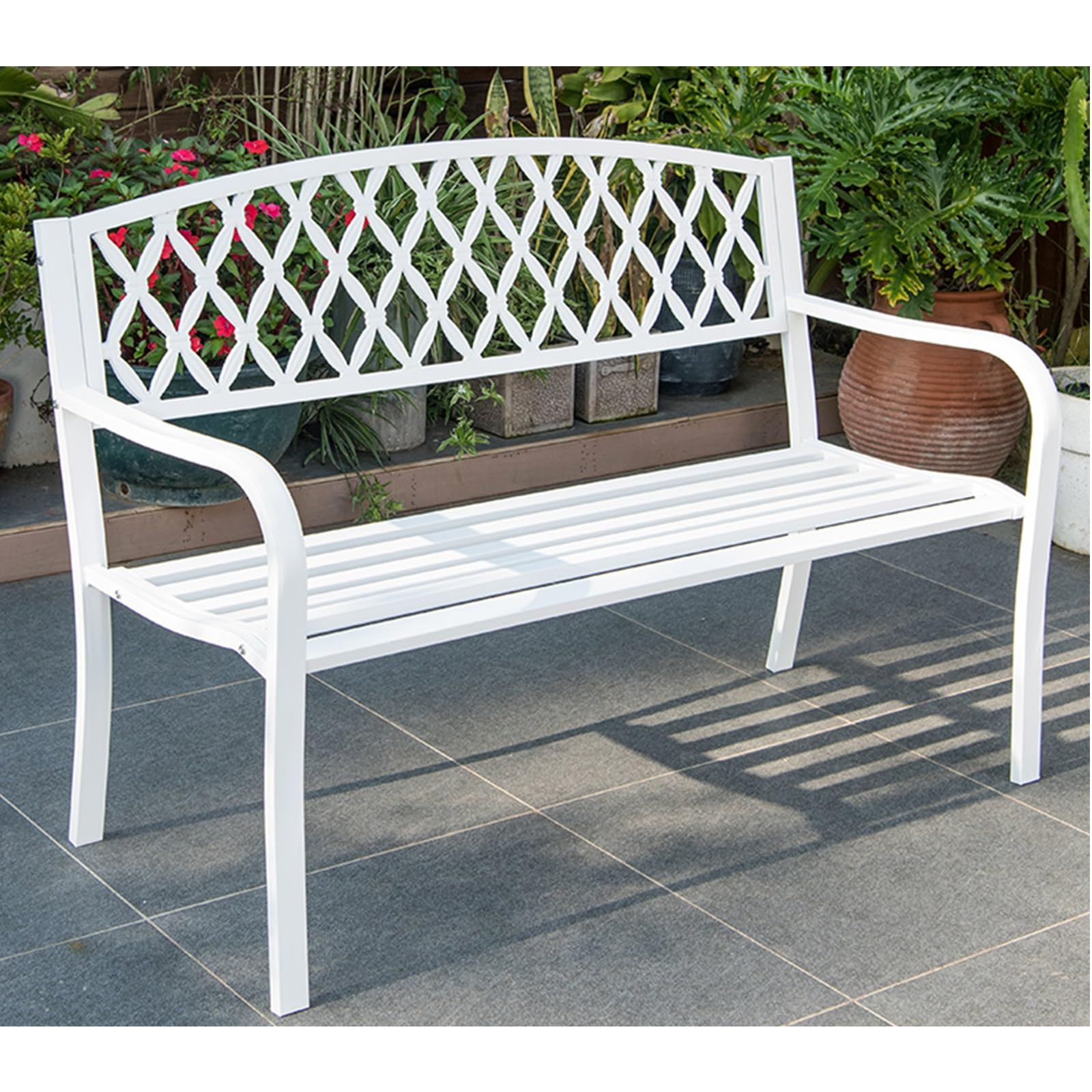 SMDLKVM Outdoor Benches, Garden Benches, Smooth And Burr-free