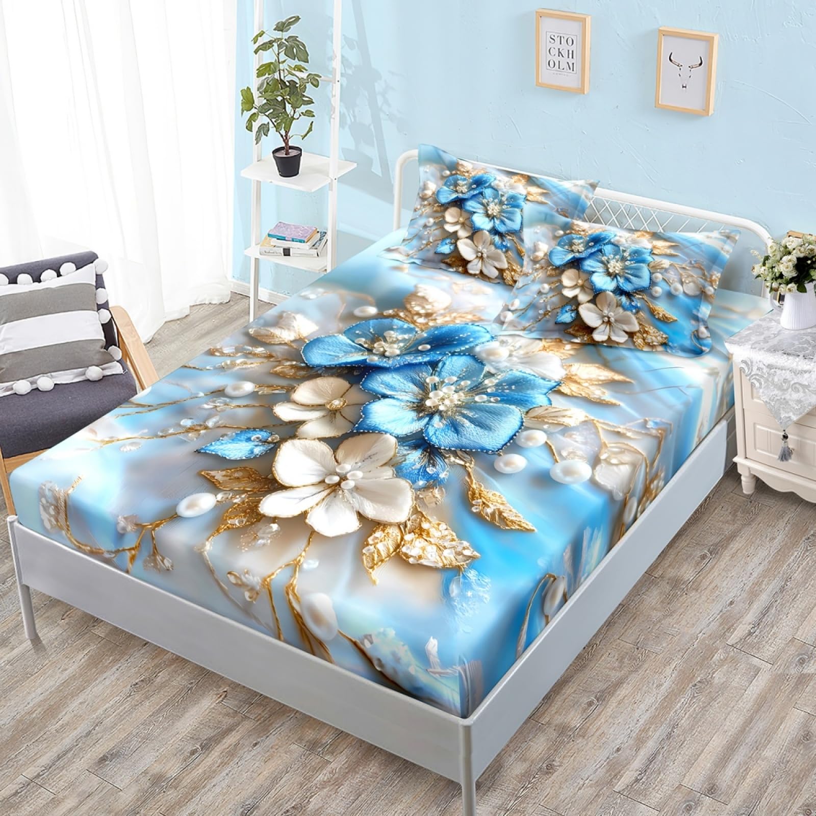King Size Fitted Sheets Deep Fitted King Size Sheet Bedsheet 30cm Deep