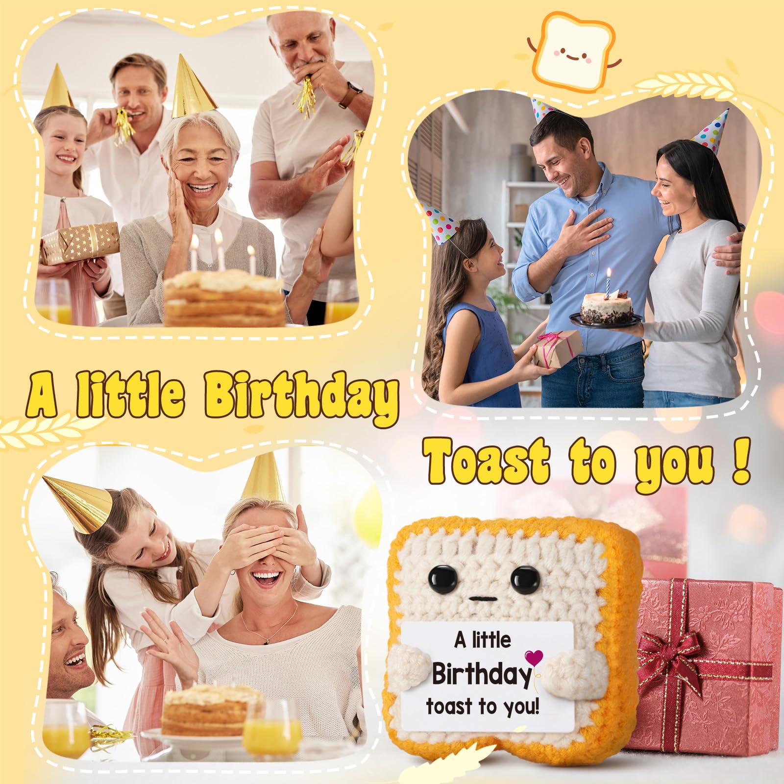 A little Birthday Toast to you - Funny Valentines Day Happy Birthday Gifts for Women Men Mom Dad — view 8
