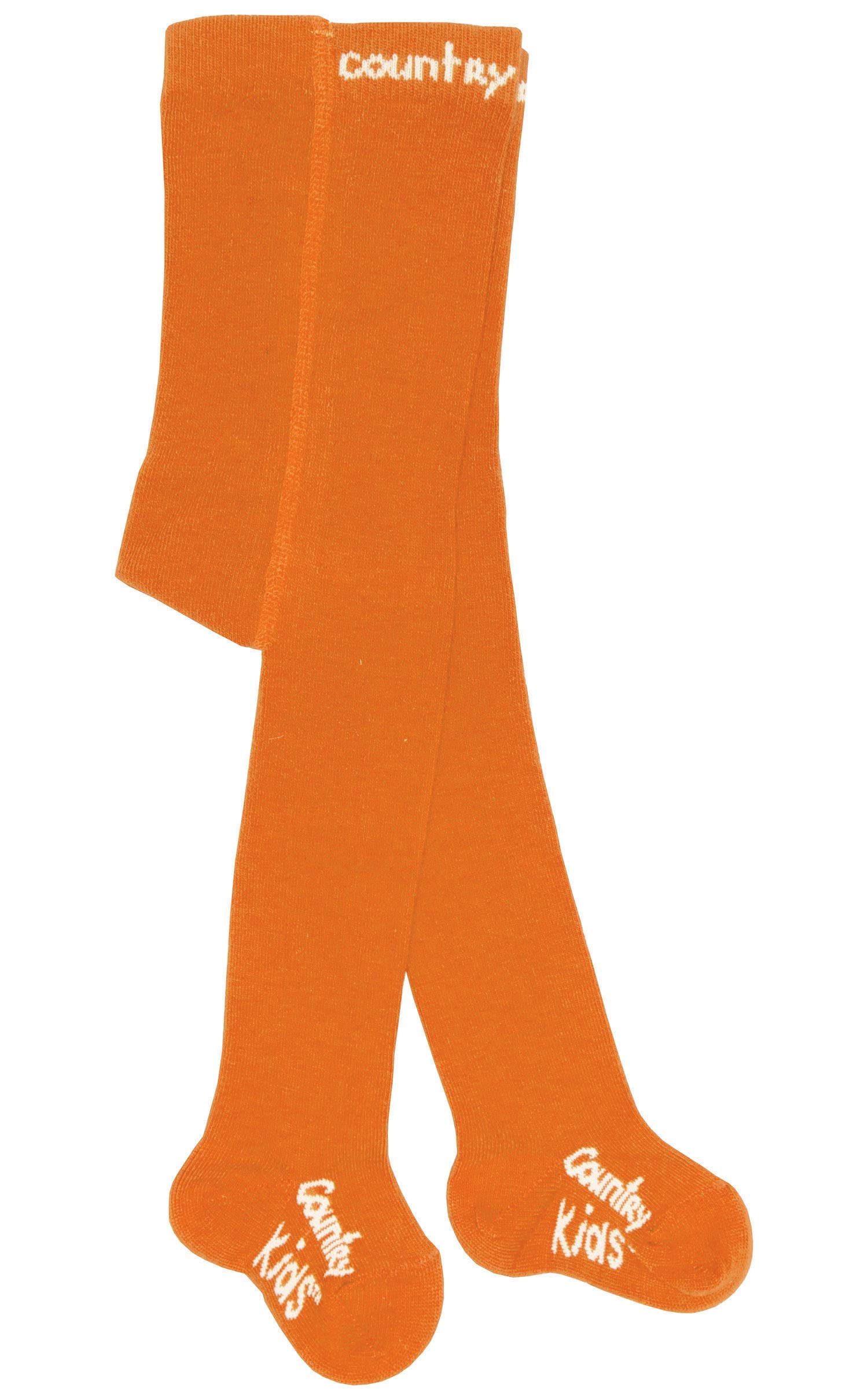 Country Kids Girl's C005 Orange Socks, One (Size:1-3 Yrs)