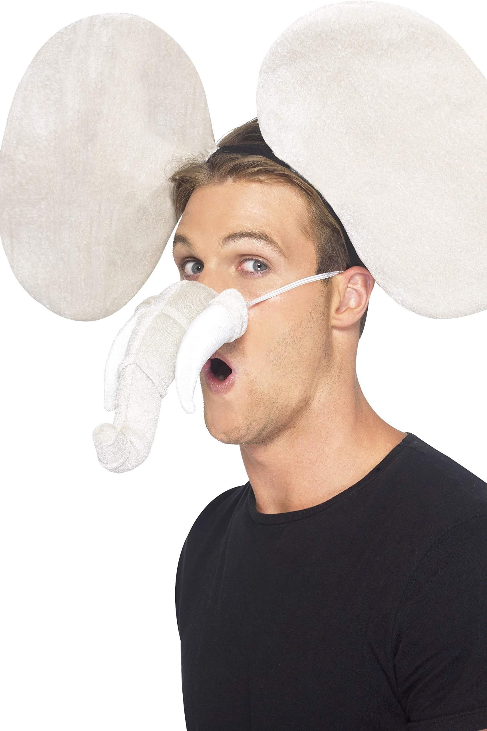 Sponsored Ad – Smiffys Elephant Kit With Ears And Trunk - Grey