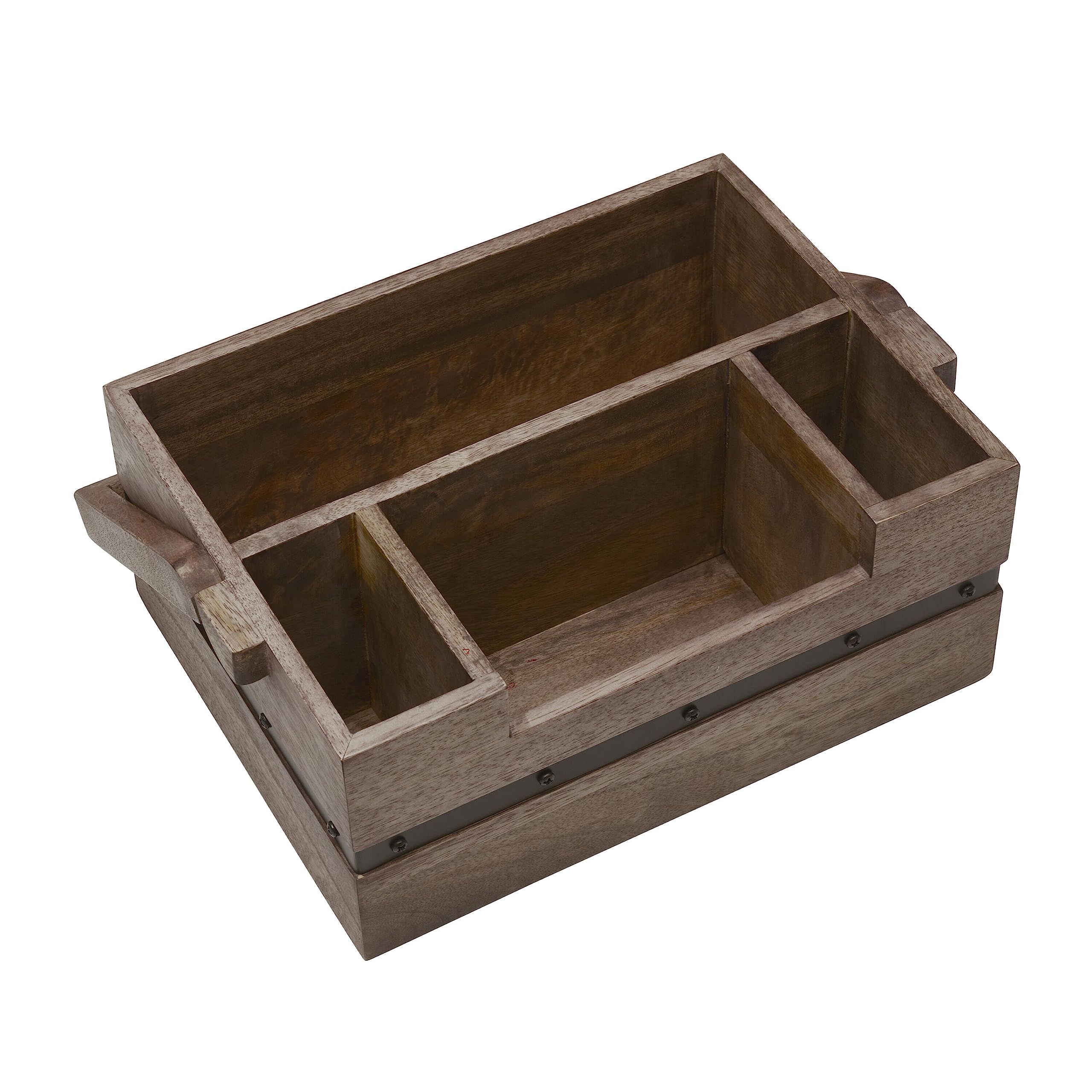 MIKASA Cena Caddy de madera de mango