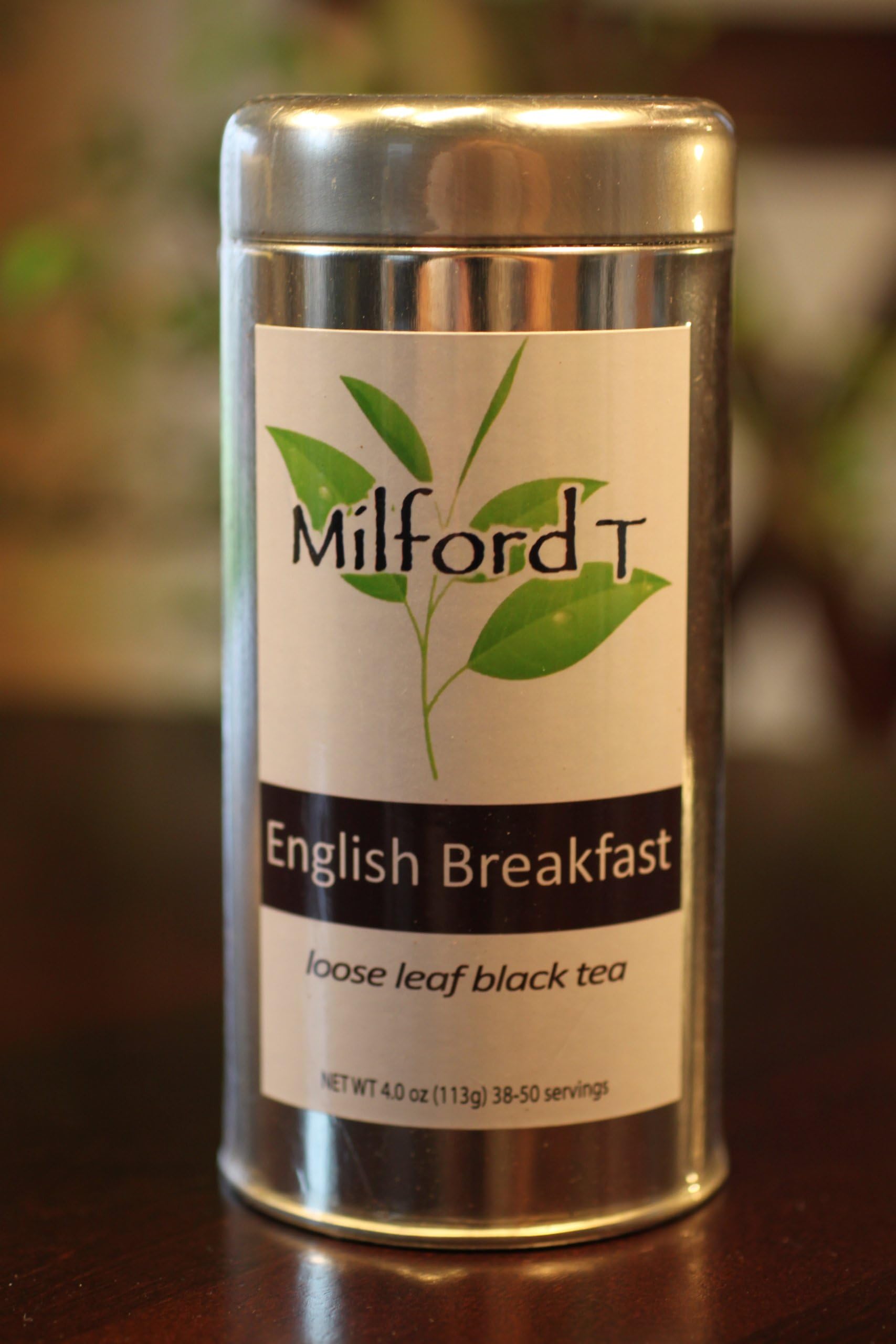 Milford T - English Breakfast Loose Leaf Black Tea 50 servings