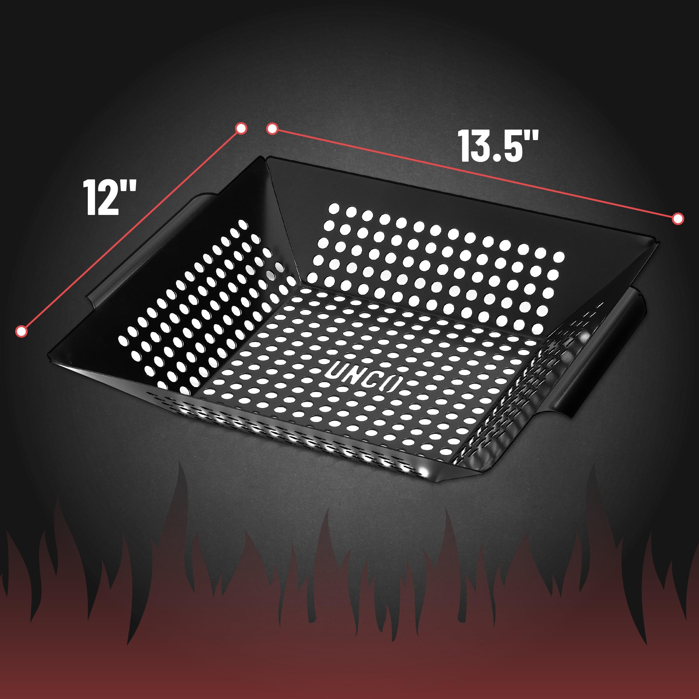 UNCO- Grill Basket, 13.6