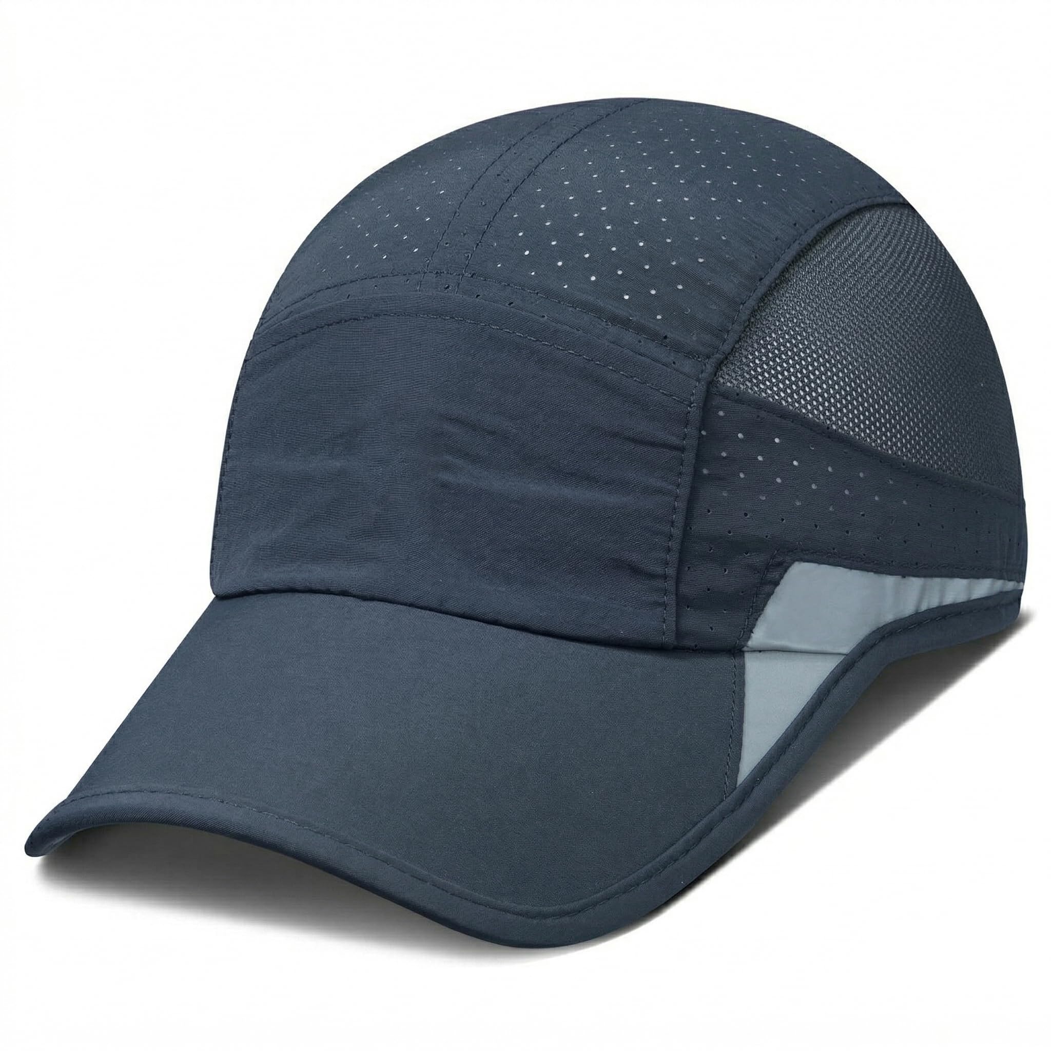 HSR Unstructured Reflective Lightweight Breathable Stylish Sports Soft Hat Cap for Men and Women-image-4