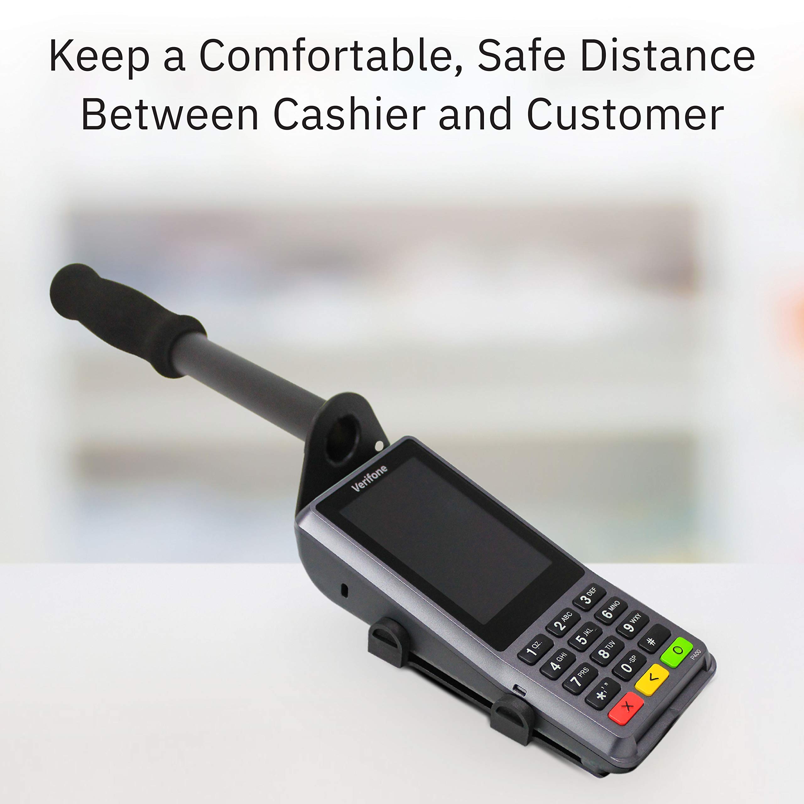 Amazon.co.jp: DCCStand ドライブスルーハンドヘルドマウント Verifone 