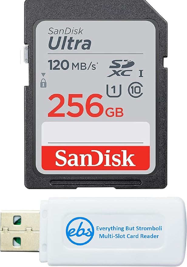 SanDisk 256GB Ultra SDXC Card for Nikon Mirrorless Camera