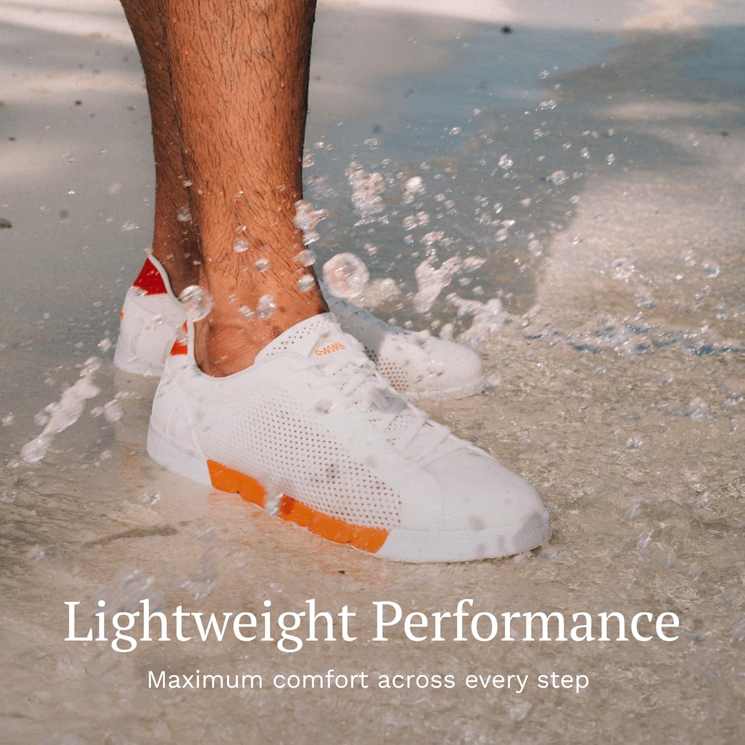 SWIMS Men Sneakers Shoes, Casual Lightweight Shoe, All Day Stylish Comfortable Breeze Tennis Knit Sneaker - Image 5