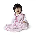 Baby Deedee Sleep Nest Teddy Baby Sleeping Bag, Pink, Small (0-6 Months)
