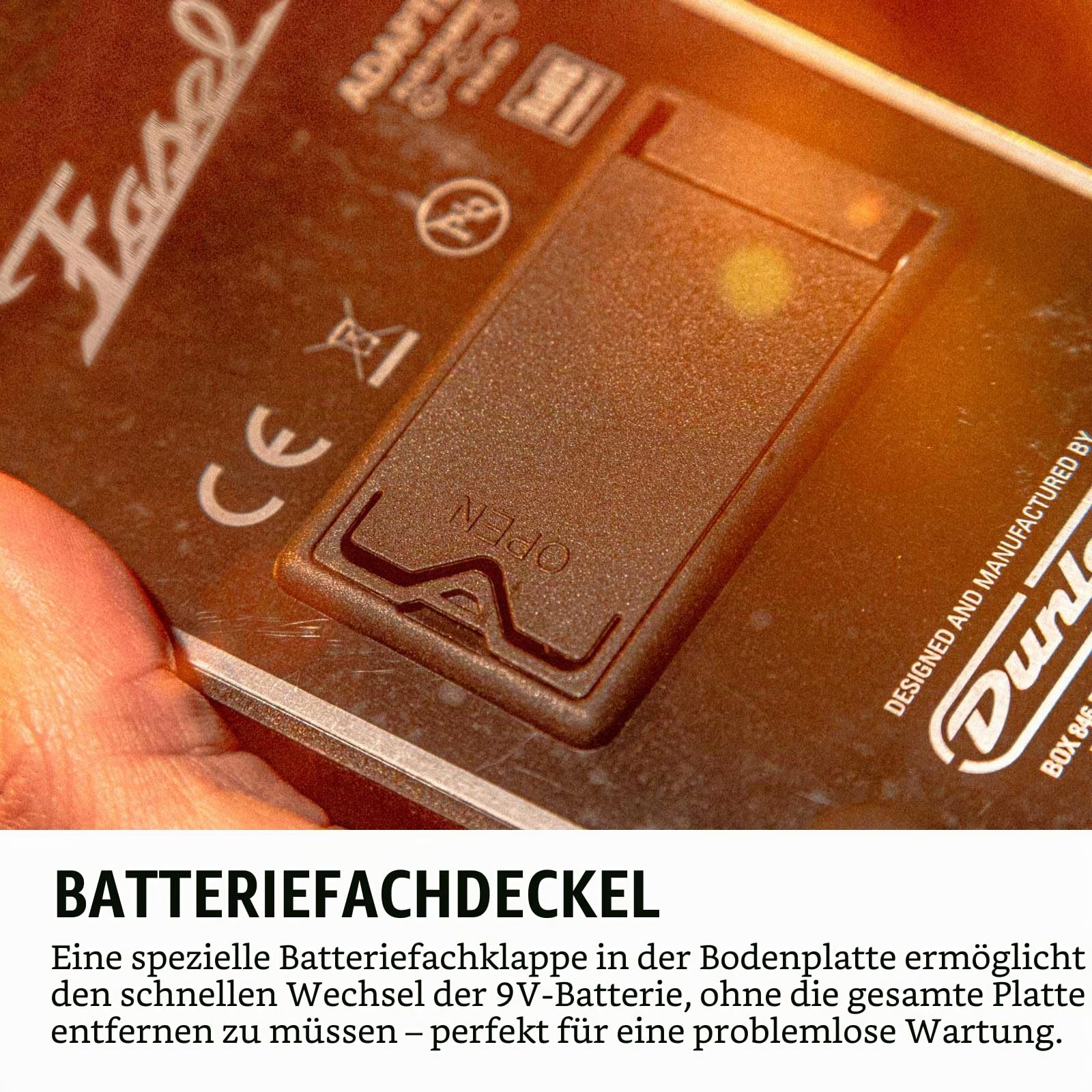 JIM DUNLOP - GCB95F - Cry Baby Classic Fasel Wah schwarz