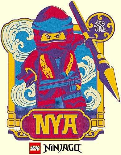 Miniatura 2 de Fifth Sun Lego Ninjago NYA Badge - Camiseta de manga corta para hombre joven